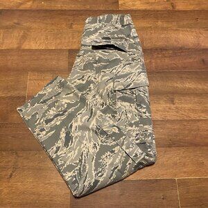 Camo Pants Mens 34x31 Digital Tiger Stripe Air Force Utility Trousers Cargo BDU